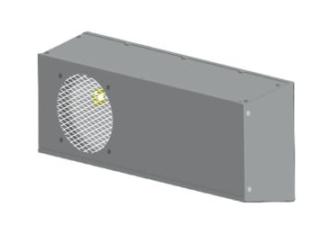 Wetterschutzhaube D160 Grau