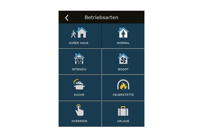 Bedienpanel Comfort